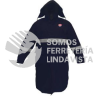 DZ1011AZMD GABARDINA IMPERMEABLE AZUL MARINO CON REFLEJANTES MEDIANA