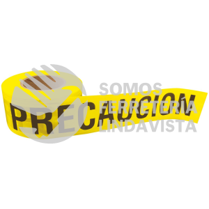 137300 CINTA PARA BARRICADA "PRECAUCION" ANCHO 3" DE 304 M SURTEK