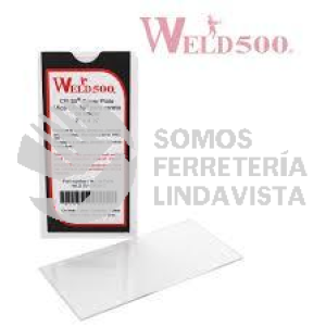 WLDSV-CR39-C MICA CLARA 2" X 4.25" WELD500