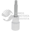54418M DADO CON PUNTA HEXAGONAL CUADRO DE 1/2", 6 PUNTAS, METRICO, 8 MM URREA