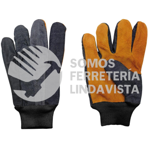 137390 GUANTES TIPO PAYASO DE PIEL DE CARNAZA Y ALGODON UNITALLA SURTEK