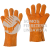 144151 GUANTES DE CARNAZA PUÑO LARGO FOY